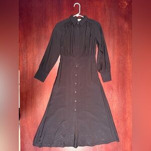 A New Day Black Women's shirt dress